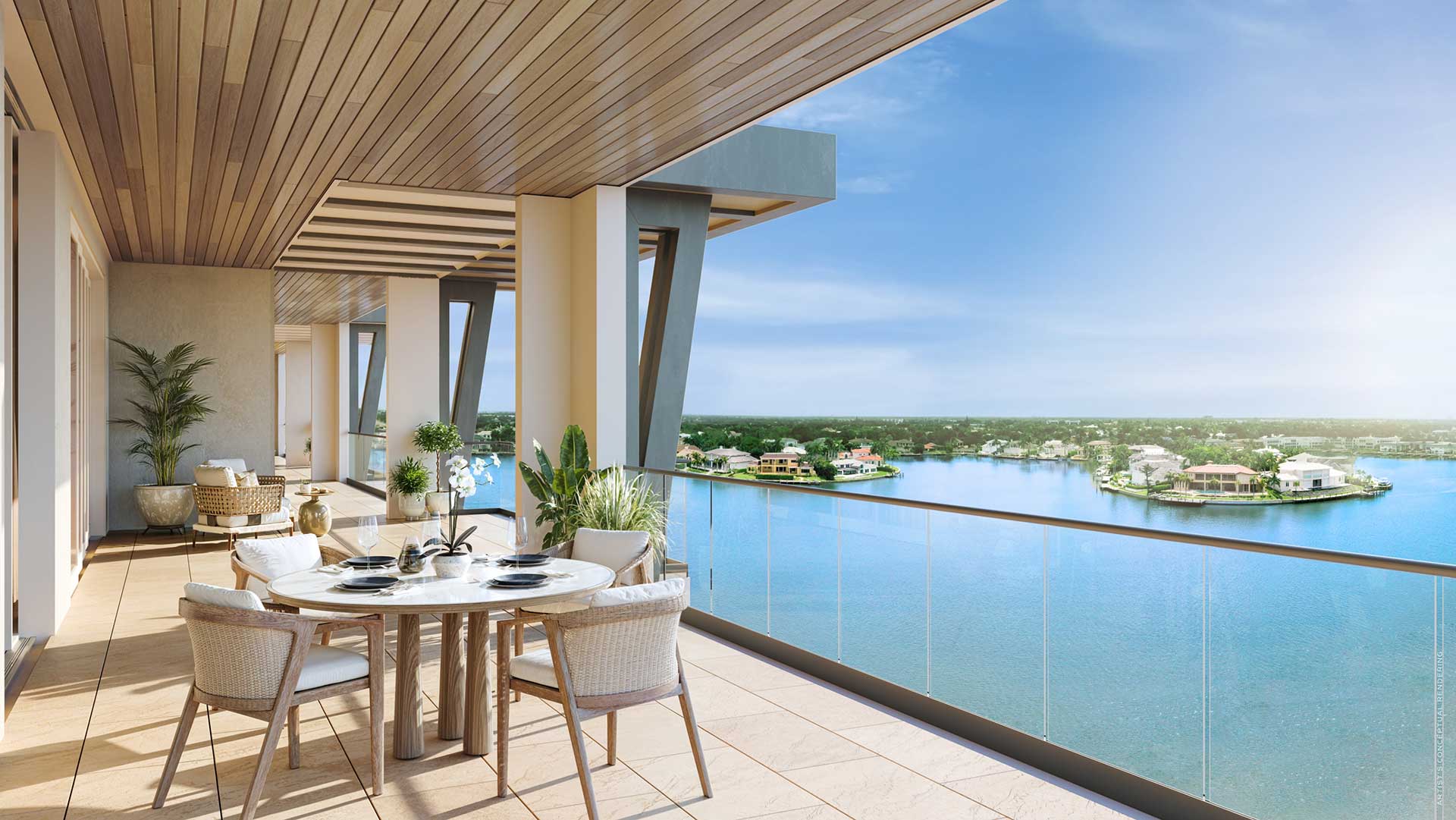 3300 Gulf Shore Terrace Looking out to the water