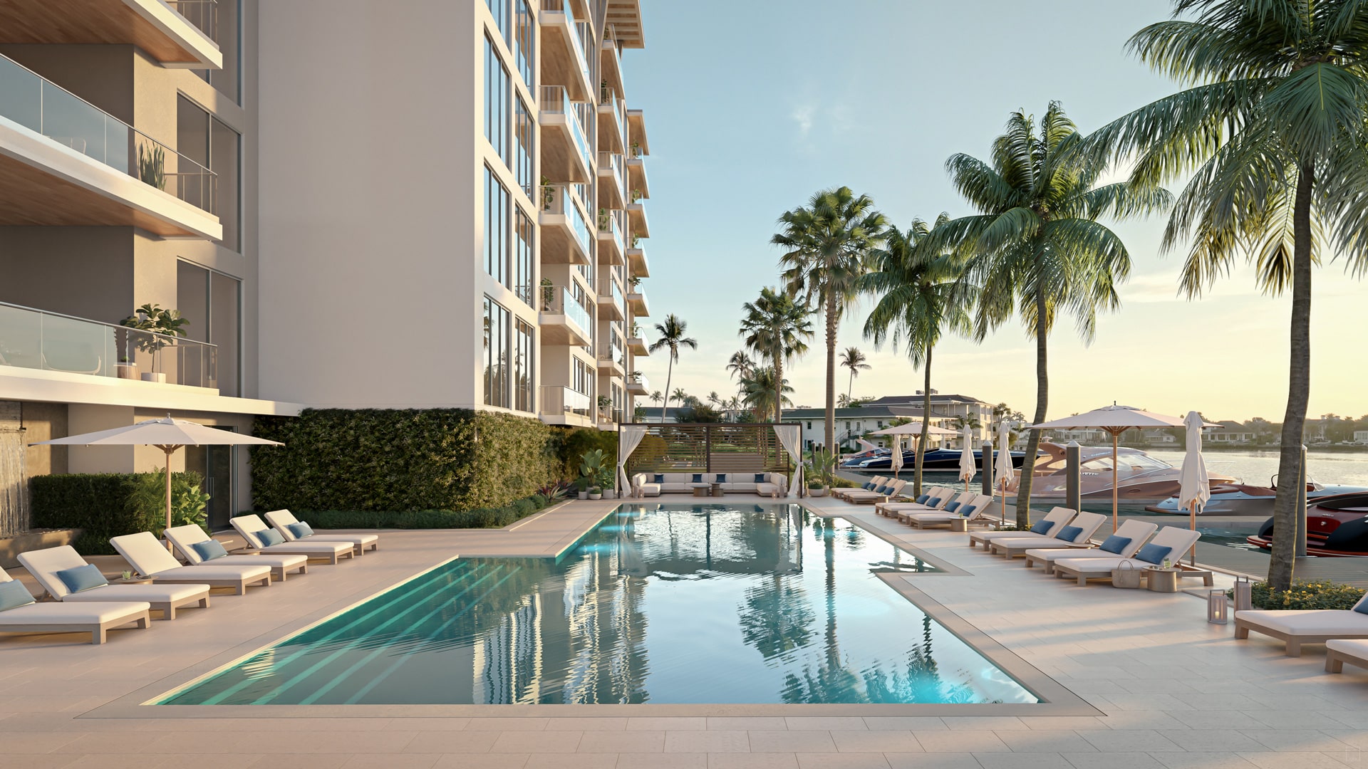 Pool at 3300 Gulf Shore