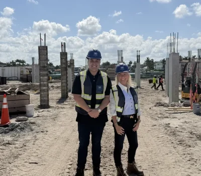 3300 Gulf Shore September Construction Update: Waterfront Residences Begin to Rise in Naples
